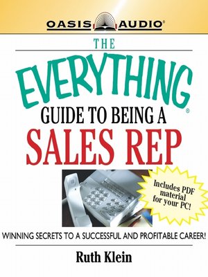 cover image of The Everything Guide to Being a Sales Rep